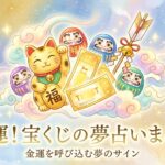 開運！宝くじの夢占いまとめ